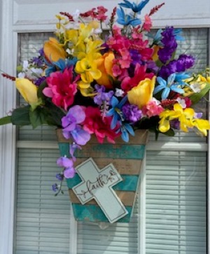 Faith Spring Wreath Spring Wreath