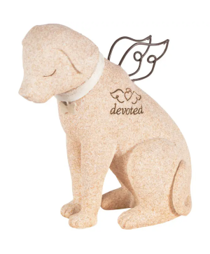 "Faithful Angel"- Dog Figurine 