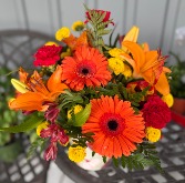 Fall Blaze Metal Pot cover