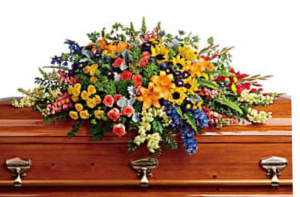 Fall casket spray  Casket Spray 