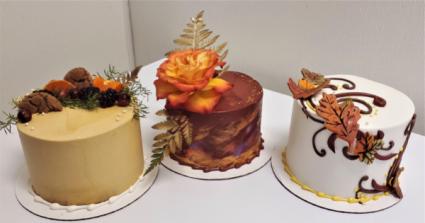 Fall Centerpiece Cake Fresh from the Bakery