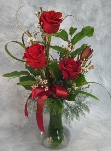 Fall Creek Flame Red Roses