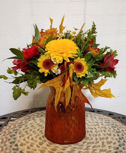Fall Delights Fall Arrangement