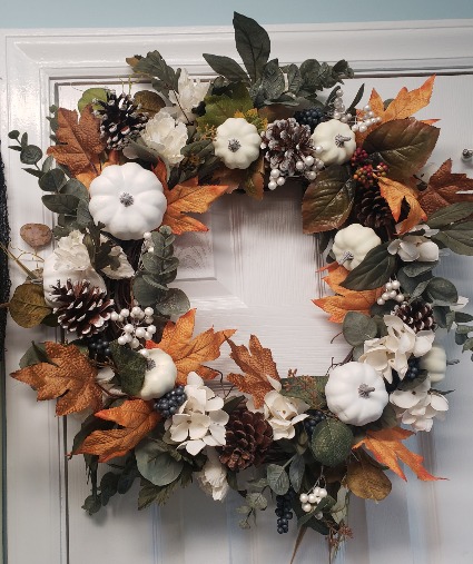 CHANGING SEASON DESIGNER WREATH ARTIFICIAL