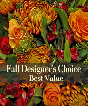 Fall Best Value Designers Choice Vase or Basket Arrangement in Midlothian, VA | Lasting Florals