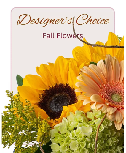 Fall Designer's Choice Flower Arrangement