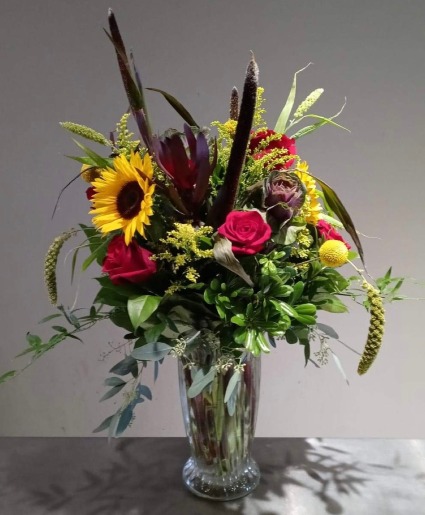 Autumn Fantasies Vase Arrangement