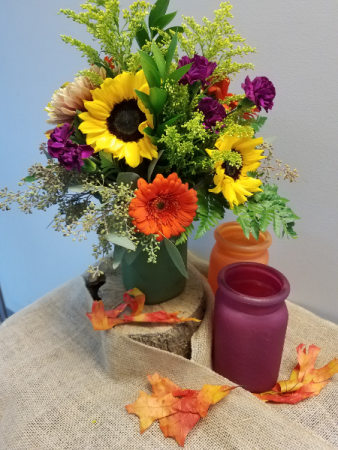 Fall Fields Fresh Arrangement