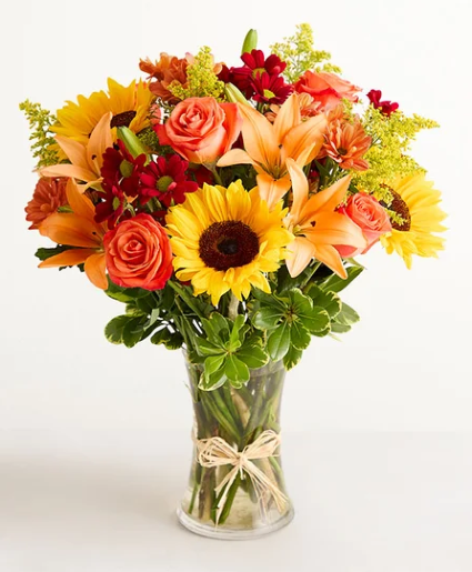 Fall Fields Of Europe Vase Arrangement