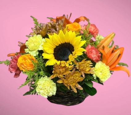 Fall Flower Arrangement 