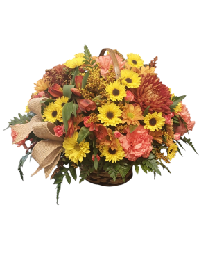 Fall Fly Away Butterfly Basket