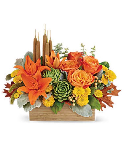 fall garden  fall centerpiece 