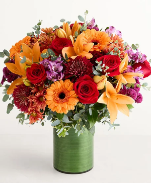 Fall Garden Of Grandeur Vase Arrangement