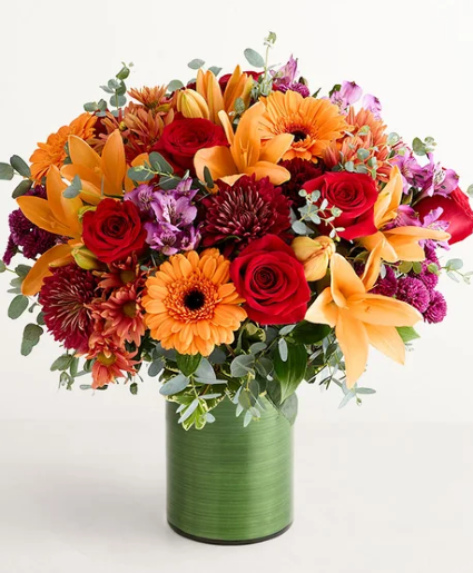 Fall Garden Of Grandeur Vase Arrangement