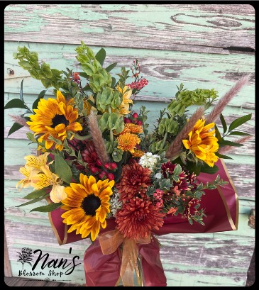 Fall Hand-Tied Bouquet  in Bryan, TX | NAN'S BLOSSOM SHOP