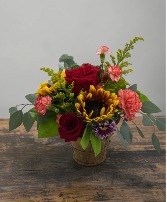 Fall Harvest Blooms Arrangement