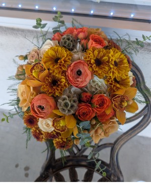 "Fall" in love wedding  mesa apache junction 