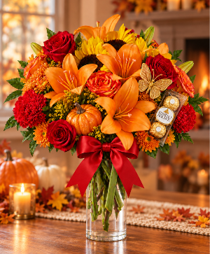 Fall in Love with Autumn Call Us for Faster Service & Daily Specials: (915) 303-8500 Text Us to Order Anytime: (915) 505-3708 Your trusted source for Flowers & Delivery in El Paso TX 