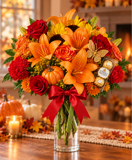 Fall in Love with Autumn Call Us for Faster Service & Daily Specials: (915) 303-8500 Text Us to Order Anytime: (915) 505-3708 Your trusted source for Flowers & Delivery in El Paso TX 
