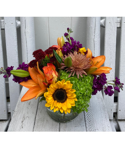 Fall into Autumn Floral Arrangement