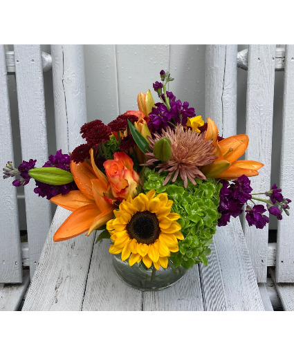 Fall into Autumn Floral Arrangement