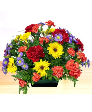 Harvest Centerpiece Dish Arrangement 
