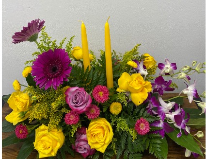 Fall Meadow Glow Centerpiece