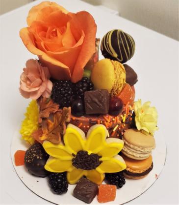 Fall Mini Deco Cake Fresh from the Bakery in Jamestown, NC | Blossoms Florist & Bakery
