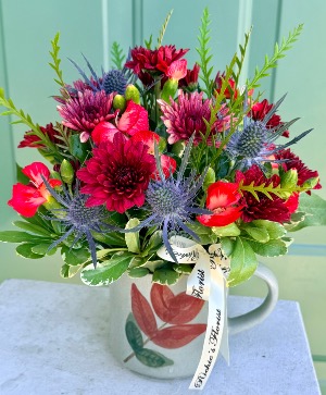 Fall Mug Arrangement  