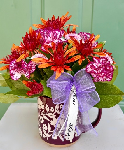 Fall mug arrangement  
