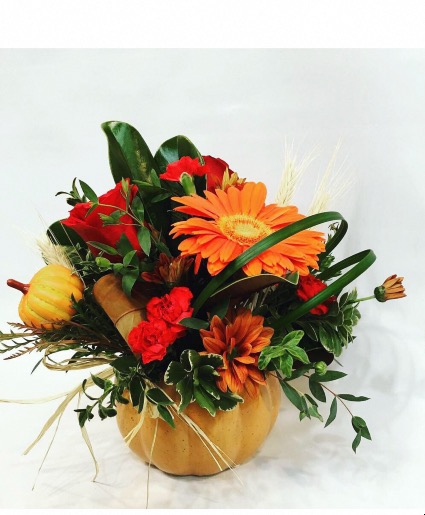 Fall Pumpkin  Ceramic arrangements 