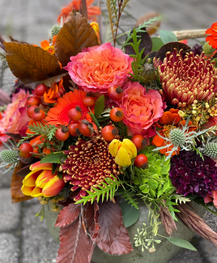 Fall Pumpkin vase