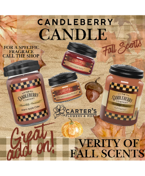 Fall Scented Candleberry Candle  