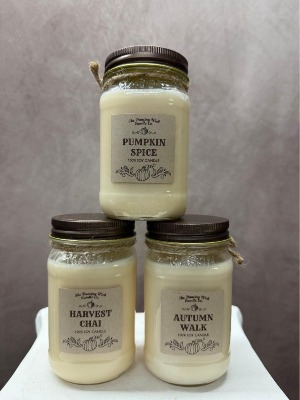 Fall Scented Soy Candles - $35 each Gift Item