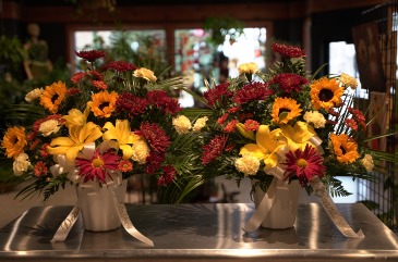 Fall Sentiments  Sympathy Set  in South Milwaukee, WI | PARKWAY FLORAL INC.