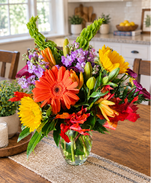 Fall Skies Flower Arrangement
