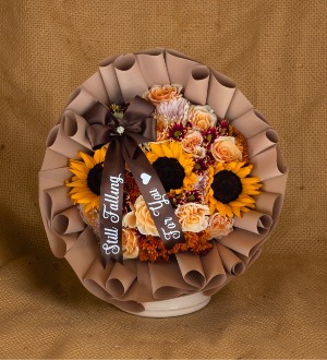 Fall Sunflower Bliss ?? Hand Bouquet 
