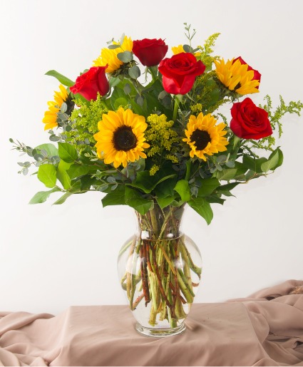 Fall Sunflowers 