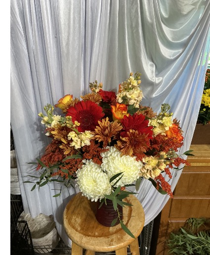 Fall Sunrise Fresh arrangement 