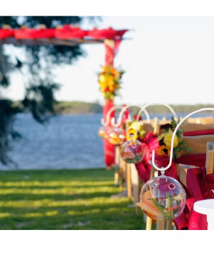 Fall Wedding Aisle 