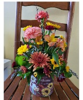 Fall Welcome Bucket 