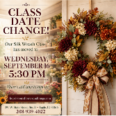 Fall Wreath Class 