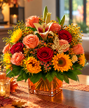 Falling for You in Amber Call Us for Faster Service & Daily Specials: (915) 303-8500 Text Us to Order Anytime: (915) 505-3708 Your trusted source for Flowers & Delivery in El Paso TX 