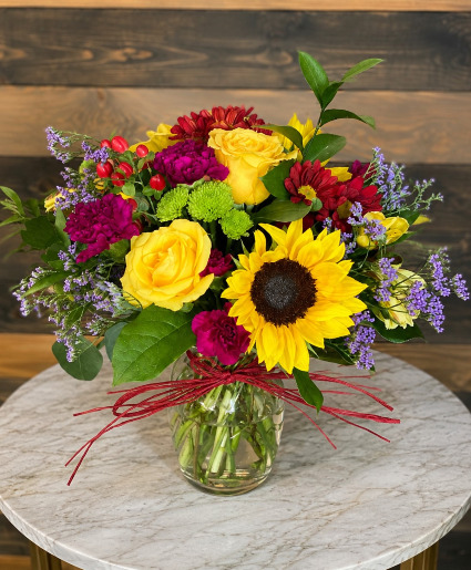 FALLing in Love Fresh Flower arrangement