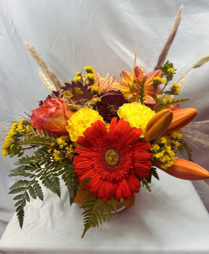 Falling Leaves vase