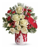 Falling Snow bouquet Flower arrangement