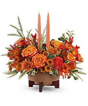 Fall's Harvest Centerpiece