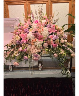 Family Heirloom  Casket spray