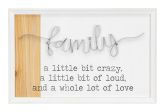 Family Sign Home Decor