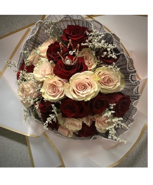 Fancy Pants 24 Rose Bouquet Floral Arrangement